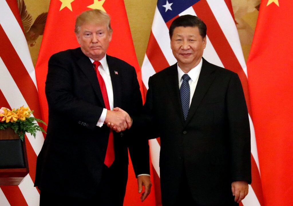 Trump disrupts China's trade show