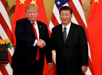 Trump disrupts China's trade show