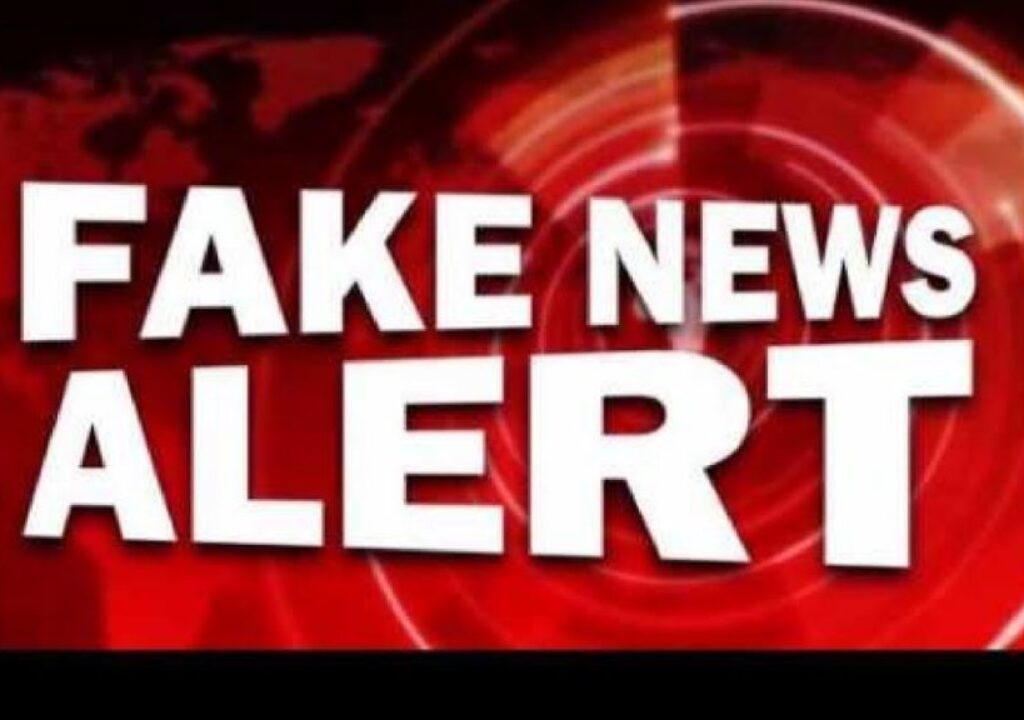 fake news alert