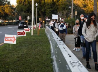 voting line